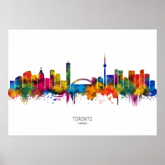 Toronto Skyline Poster (Vorne)