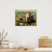 Toronto Skyline Poster (Küche)