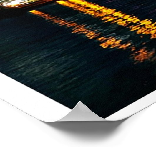 Toronto Skyline Poster (Ecke)