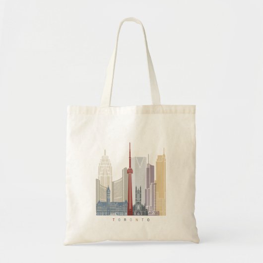 Toronto skyline poster tragetasche (Vorne)
