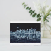 Toronto Skyline Postkarte (Stehend Vorderseite)