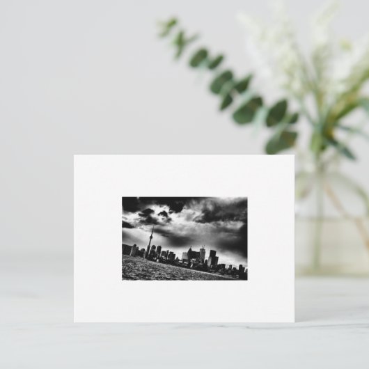 Toronto Skyline Postkarte (Stehend Vorderseite)