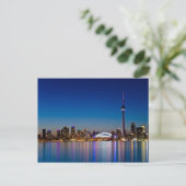 Toronto Skyline Postkarte (Stehend Vorderseite)