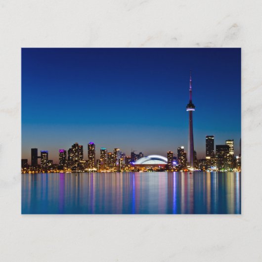 Toronto Skyline Postkarte (Vorderseite)