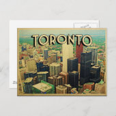 Toronto Skyline Postkarte (Vorne/Hinten)
