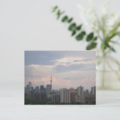 Toronto Skyline Postkarte (Stehend Vorderseite)