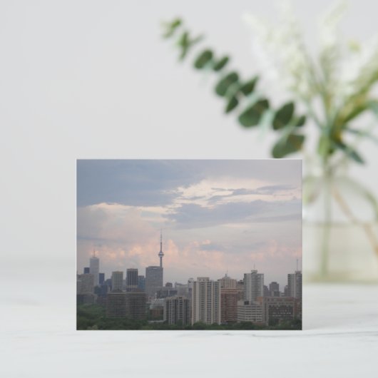 Toronto Skyline Postkarte (Stehend Vorderseite)