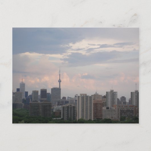 Toronto Skyline Postkarte (Vorderseite)