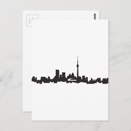 Toronto Skyline Postkarte (Vorne/Hinten)