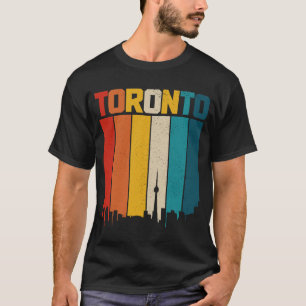 Toronto Skyline Pride Vintage Retro Ontario Kanada T-Shirt