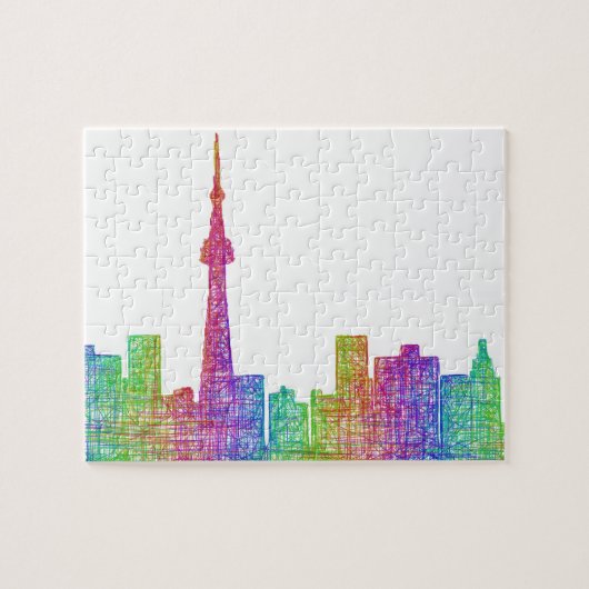 Toronto-Skyline Puzzle (Horizontal)