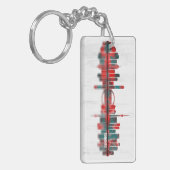 Toronto Skyline Schlüsselanhänger (Vorderseite links)