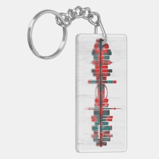 Toronto Skyline Schlüsselanhänger (Vorderseite links)