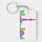 Toronto-Skyline Schlüsselanhänger (Vorderseite)