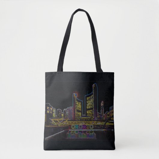 Toronto Skyline Tasche (Vorderseite)