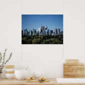 Toronto Skyline Von Riverdale Park Nr. 8 Farbe Poster (Küche)