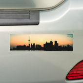 Toronto-Sonnenuntergang Autoaufkleber (Auf Auto)