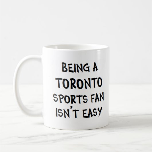 toronto sports fan, being kaffeetasse (Links)