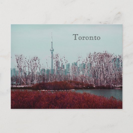 Toronto Spring Skyline Postkarte (Vorderseite)