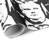 Toronto-Sprungs-rauchender Bürgermeister Rob Ford Geschenkpapier (Rolleneckpunkt)