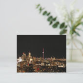 Toronto-Stadt-Lichter Postkarte (Stehend Vorderseite)