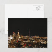 Toronto-Stadt-Lichter Postkarte (Vorne/Hinten)