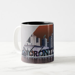 Toronto-Stadtzentrum Zweifarbige Tasse
