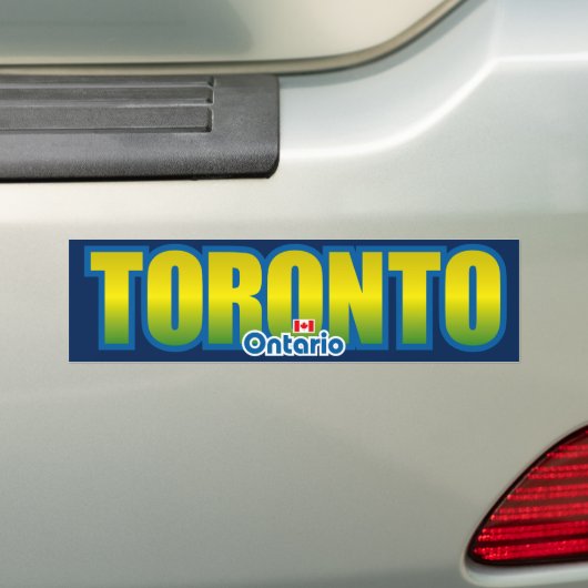 Toronto-Stoßdämpfer Autoaufkleber (Auf Auto)