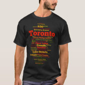 Toronto (T.O. Ontario, Kanada) T-Shirt (Vorderseite)