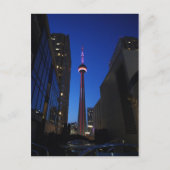 Toronto Tower Night Postkarte (Vorderseite)