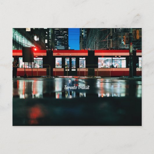 Toronto Transit Postkarte (Vorderseite)