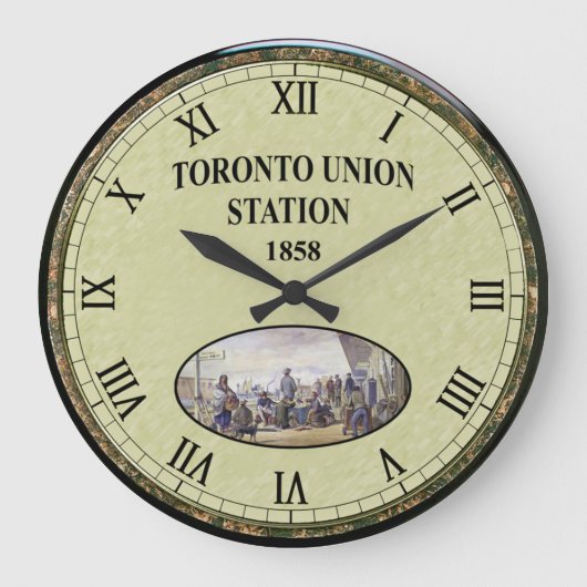 Toronto Union Station ~ Ontario ~ Canada ~  Große Wanduhr (Vorderseite)