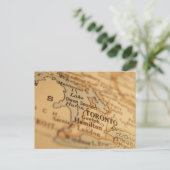 TORONTO Vintage Karte (Stehend Vorderseite)