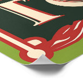 Toronto: Vintages Casa Loma Poster (Ecke)