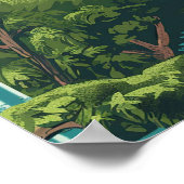 Toronto: Vintages Casa Loma Poster (Ecke)