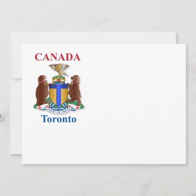 Toronto-Wappen (Vorderseite)