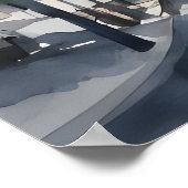 Toronto Wasserfarbenkunst Poster (Ecke)