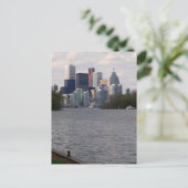 Toronto Water Front Ansicht von Centre Island V1 Postkarte (Stehend Vorderseite)