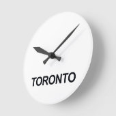 TORONTO WELTWEIT TIMEZONE CLOCK SET RUNDE WANDUHR (Winkel)