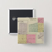 Toronto, Woodson Landkreis, Kansas Button (Vorne & Hinten)