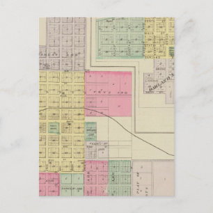 Toronto, Woodson Landkreis, Kansas Postkarte