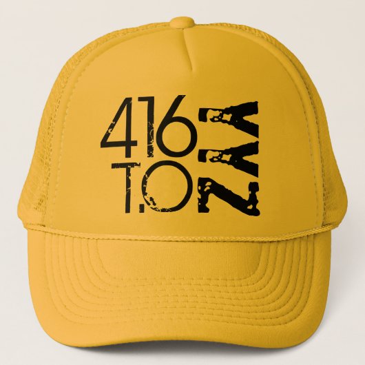 TORONTO YYZ 416 KANADA TRUCKERKAPPE (Vorderseite)