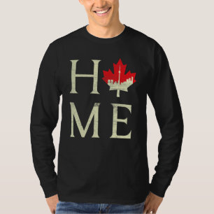 Toronto Zuhause Kanada Tag Ahorn Stolz Kanadische T-Shirt
