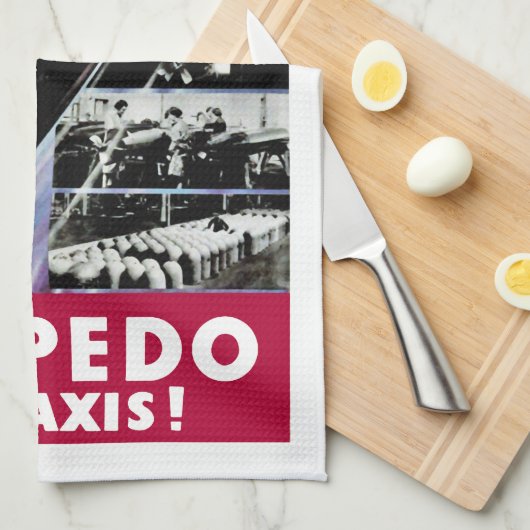 Torpedo die Achse Geschirrtuch (Viertel Falte)