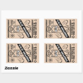 Torpedo-Juice-Aufkleber Rechteckiger Aufkleber (Blatt)