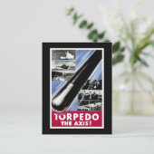 Torpedo Postkarte (Stehend Vorderseite)