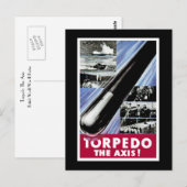 Torpedo Postkarte (Vorne/Hinten)