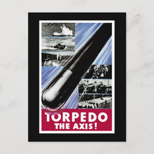 Torpedo Postkarte (Vorderseite)