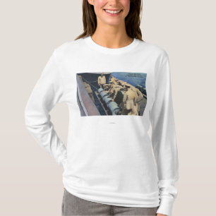 Torpedobootbesatzung bereitet Wasserbombe vor - US T-Shirt