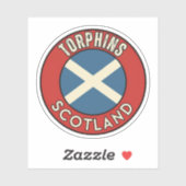 Torphins, Schottland Aufkleber (Blatt)
